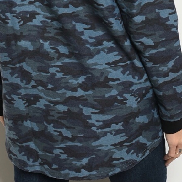 Blue Camo Top - Picture 6 of 6